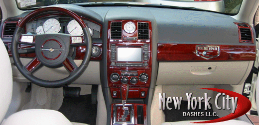 Chrysler 300 Dash Trim Kit - California Walnut